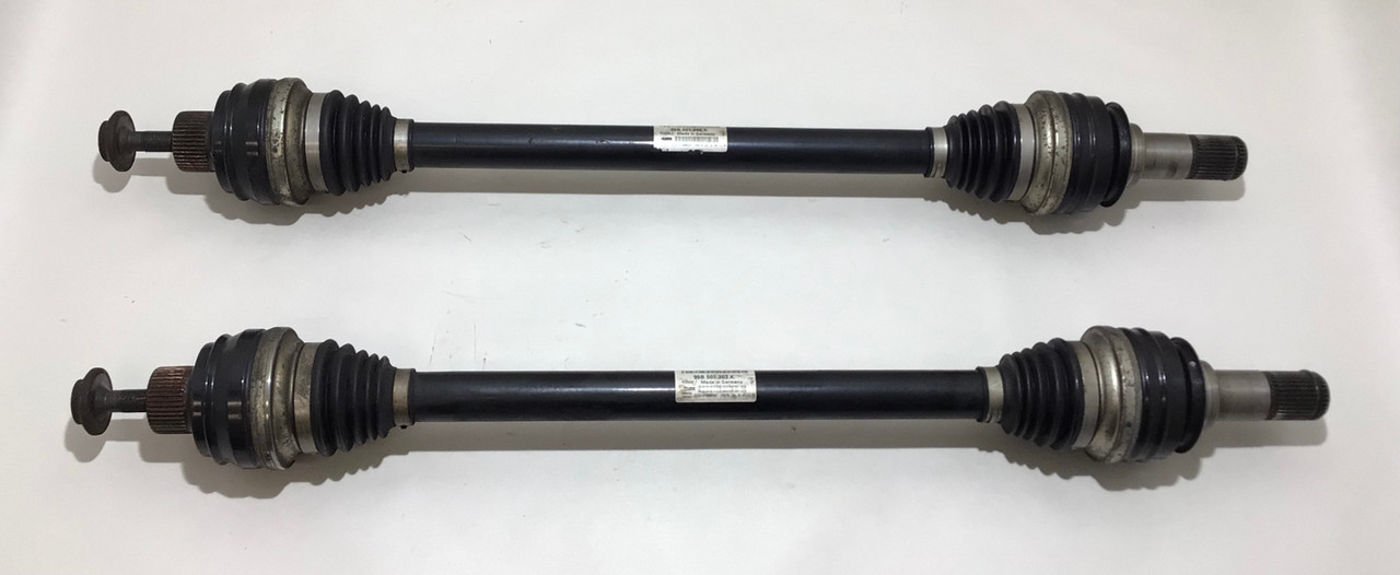 2015-2020 Porsche Macan S GTS Rear CV Axle Shafts / Pair / OEM