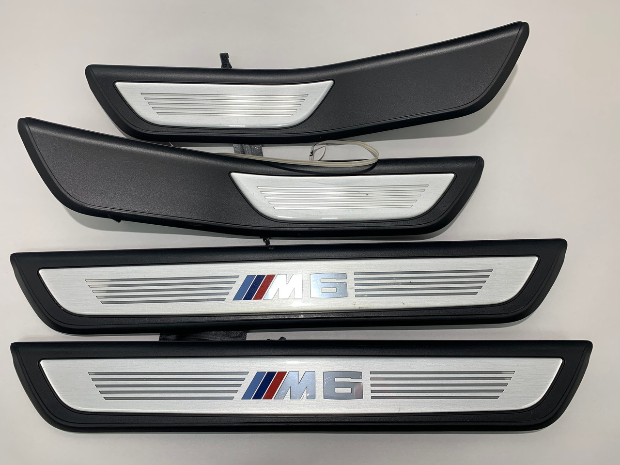 2014-2019 F06 BMW M6 Gran Coupe OEM Door Sills Trims / Set of 4  