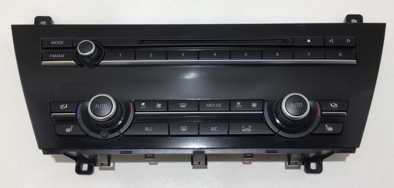 2012-2013 F06 F12 F13 BMW M6 OEM Climate Control Unit / Faceplate / M6202