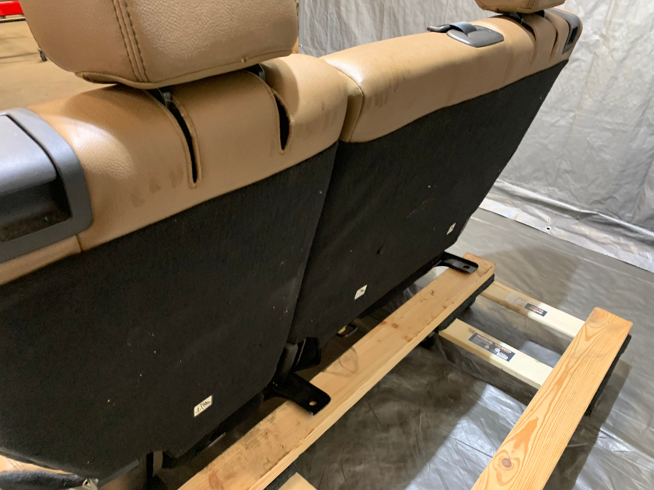 2013-2018 Jeep Wrangler JK Unlimited 4DR Dark Saddle Leather 60/40