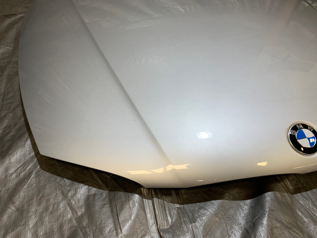 2013 BMW 128i 135i OEM Hood Panel / Titan Silver Metallic B1009 ...