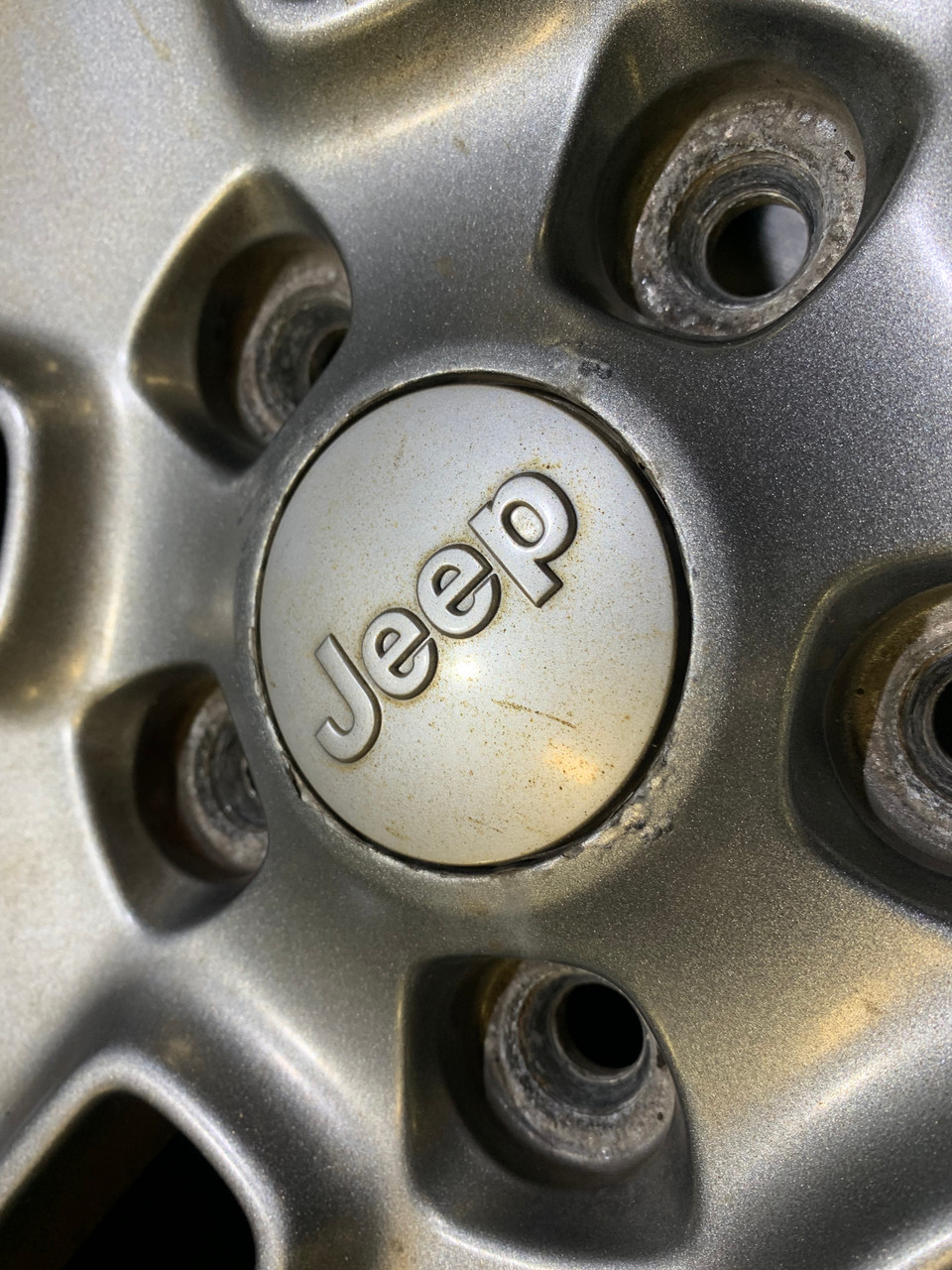 2007-2018 Jeep Wrangler JK 17 5 Spoke Wheels Rims w/ Tires / Set of 4 /  JK002 - Redline Auto Parts
