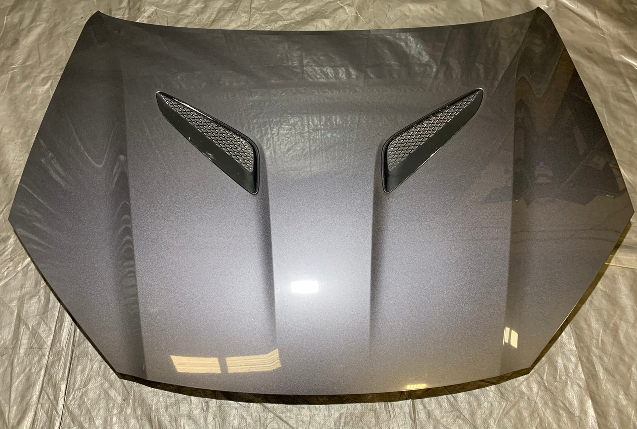 2013-2016 Hyundai Genesis Coupe OEM Hood Panel / Empire State Gray HG022