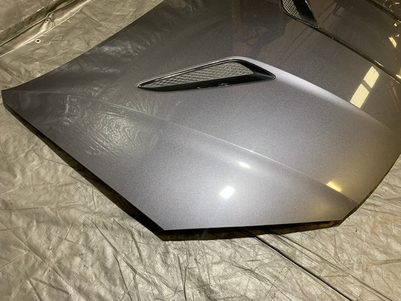 2013-2016 Hyundai Genesis Coupe OEM Hood Panel / Empire State Gray