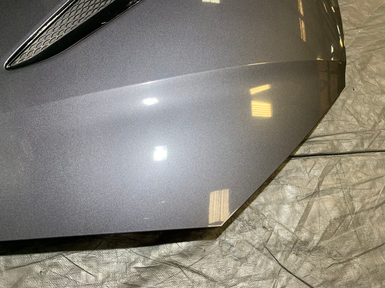 2013-2016 Hyundai Genesis Coupe OEM Hood Panel / Empire State Gray