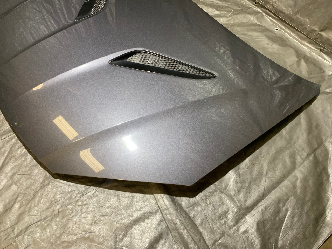 2013-2016 Hyundai Genesis Coupe OEM Hood Panel / Empire State Gray