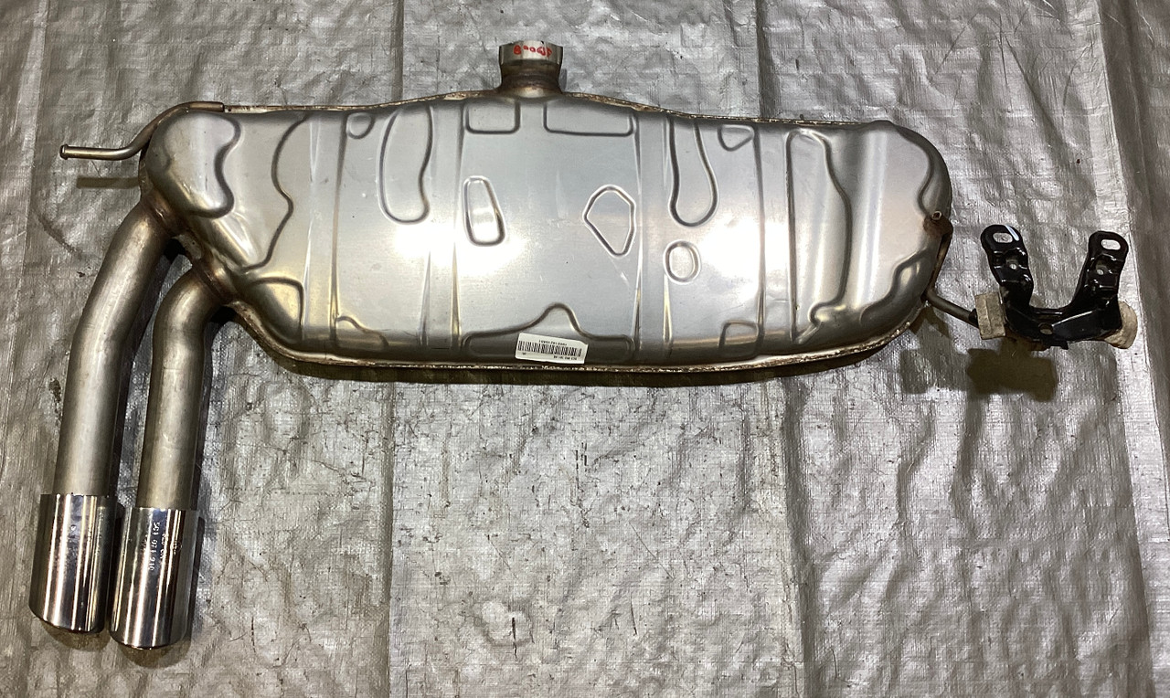 2018-2019 Volkswagen Beetle Turbo Coupe Exhaust Muffler w/ Tips