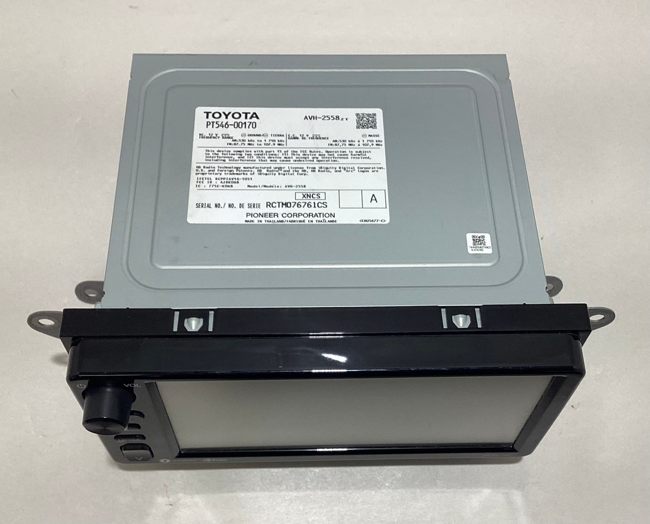 2017-2019 Toyota 86 Pioneer Touch Screen Radio Unit / PT546-00170