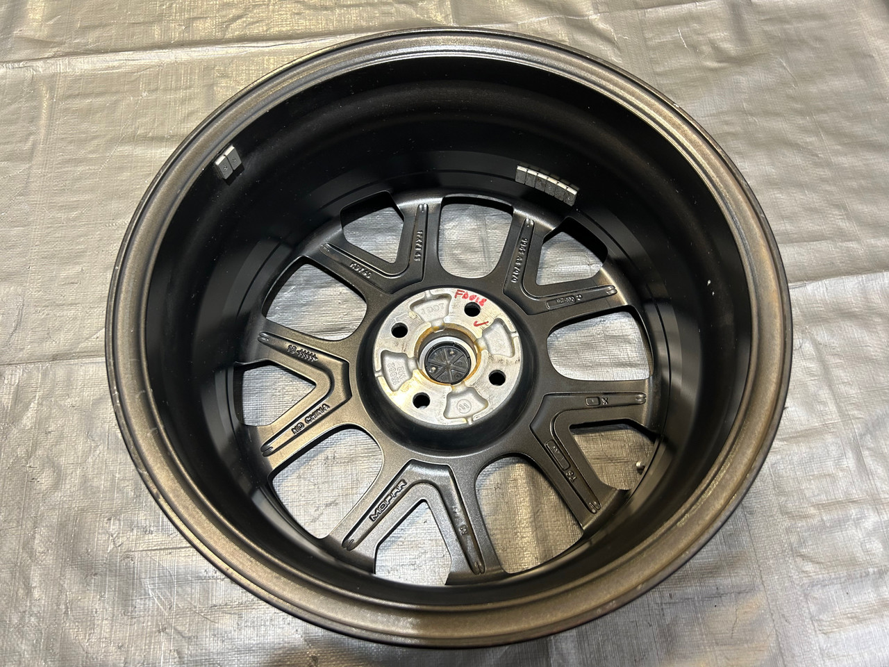 【直販】■ X-TECHNIC Spider ■ 17x7.5J OFF+42　4H/PCD100 精悍な見た目のスパイダーメッシュホイール4本セット　※輸入車ボルト注意事項あり 社外品