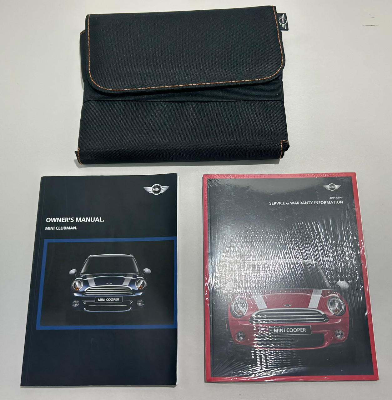 2014 Mini Cooper Factory Owner's Manual w/ Case / R3010 - Redline