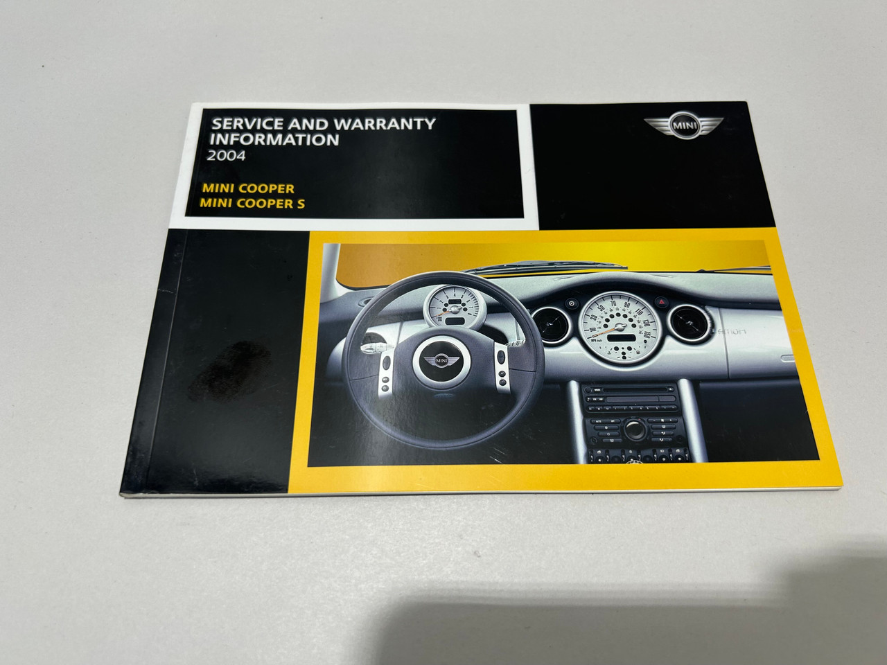専用ページR53 2004 Mini Cooper S R53 Hatchback Factory Owner's Manual w/ Case
