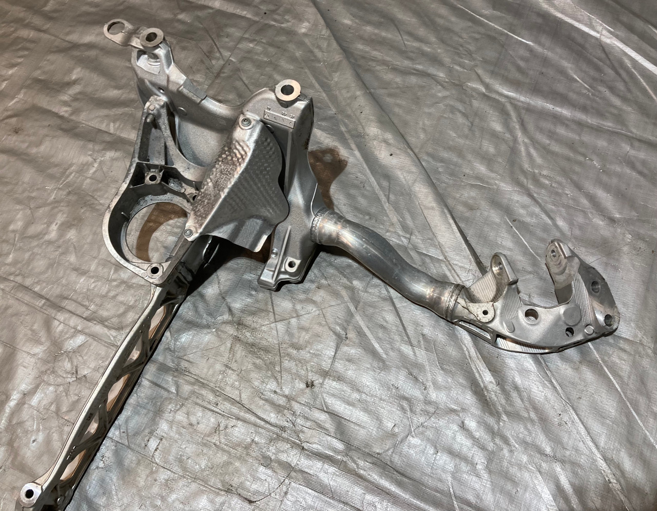 2015-2018 Porsche Macan S GTS Turbo V6 Front Subframe Crossmember
