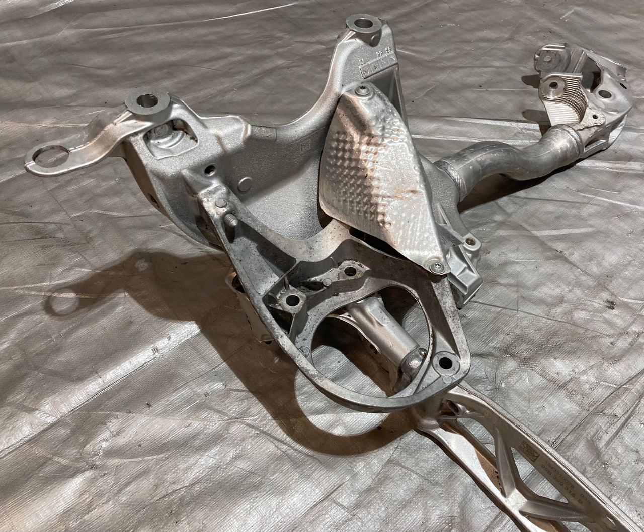 2015-2018 Porsche Macan S GTS Turbo V6 Front Subframe Crossmember