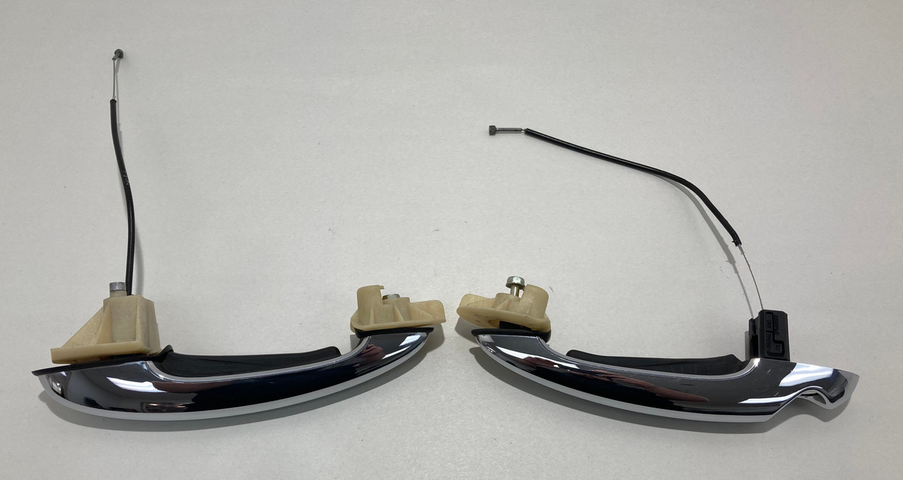 2x Chrome Door Handle Bucket Cup Inserts For MINI Cooper S R50 R53 R55 R56 Models