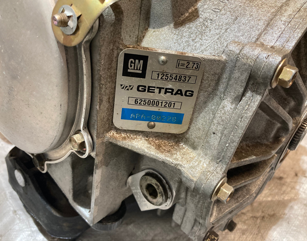 1997-2004 Chevrolet Corvette C5 2.73 Getrag LSD Differential / 91K