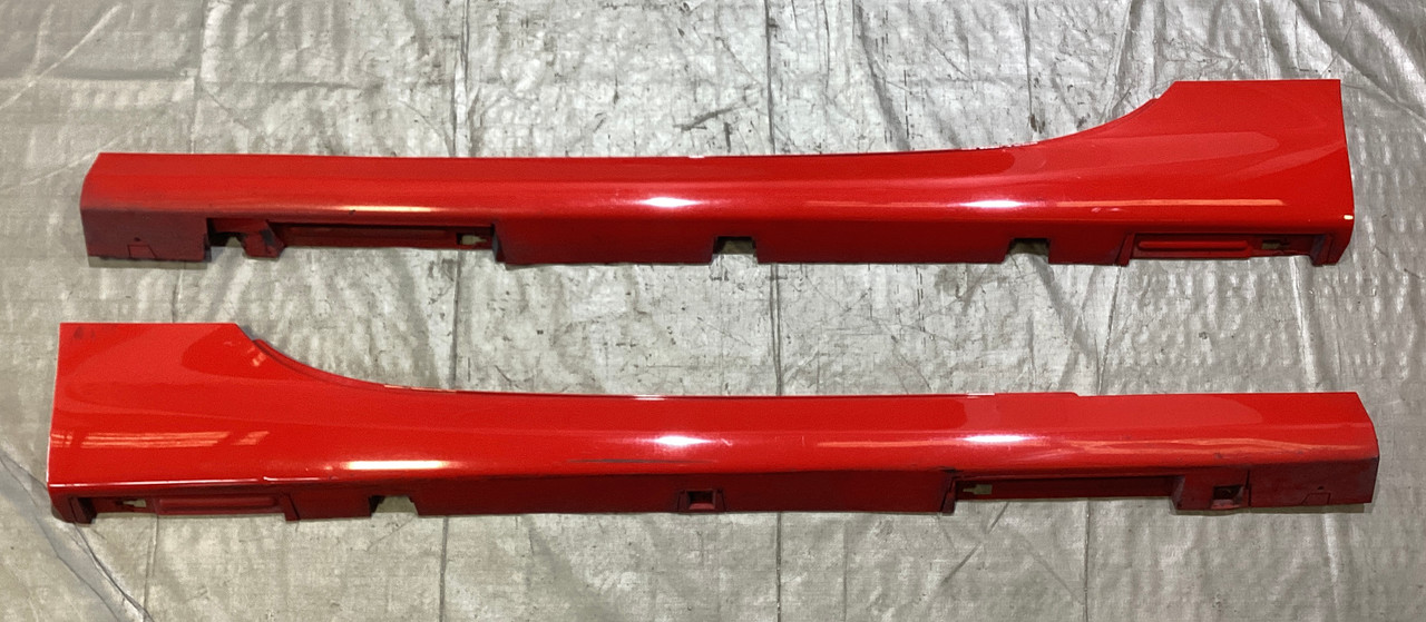 2009-2015 Mazda Mx5 Miata Side Skirt Rocker Panels / Pair / True Red NC084