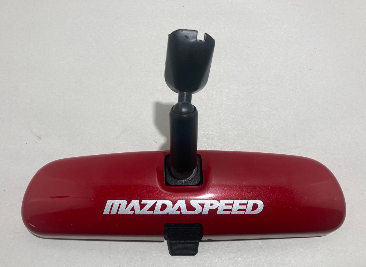 2004-2005 Mazdaspeed Miata Interior Rear View Mirror / Fits 90-05 /  Velocity Red Mica NB205