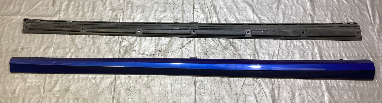 2015-2020 Audi S3 Passenger Side Skirt Rocker Panel / Sepang Blue