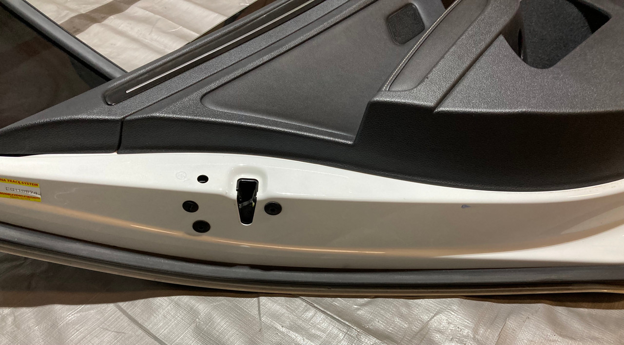 2015-2020 Volkswagen MK7 Golf R Driver Rear Door / Oryx White