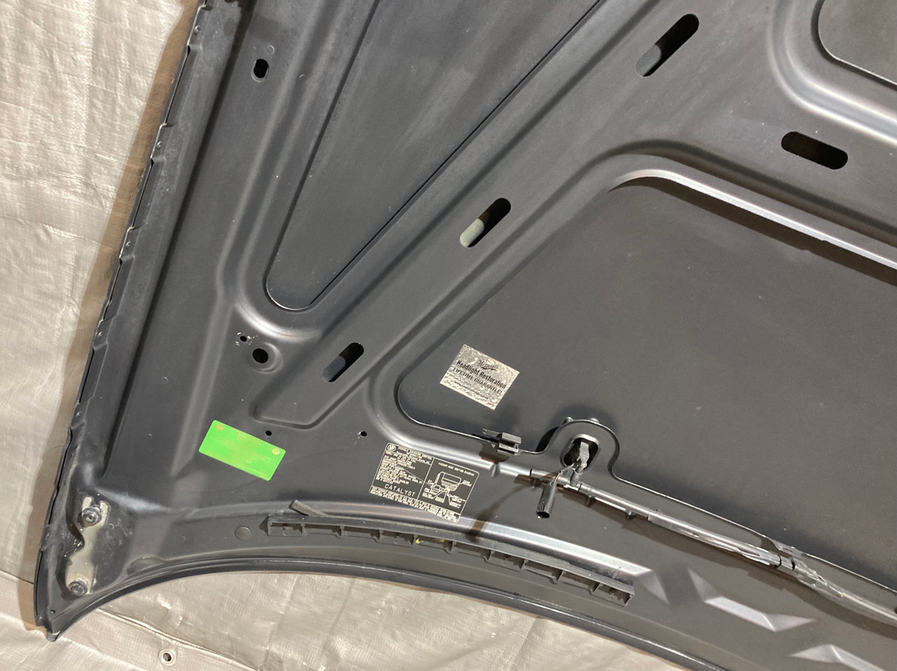 2006-2008 E85 E86 BMW Z4 OEM Aluminum Hood Panel / Monaco Blue