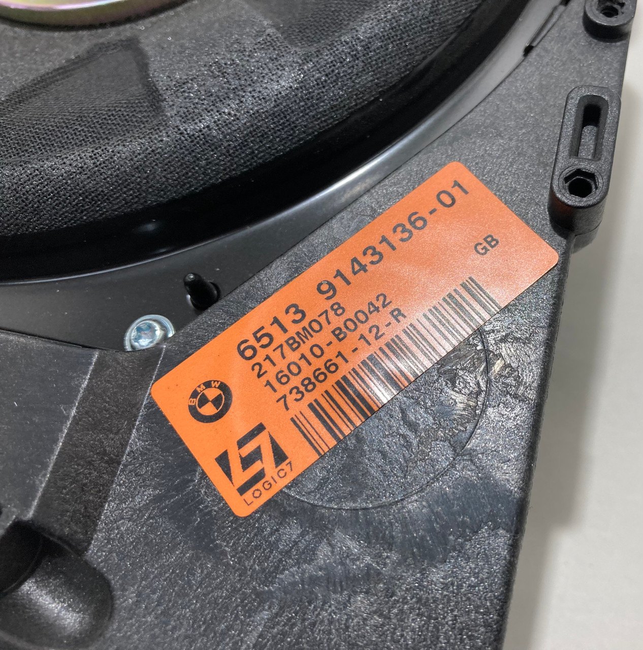 2008-2013 BMW 135i Harman Kardon Logic7 Subwoofer Speakers / Pair