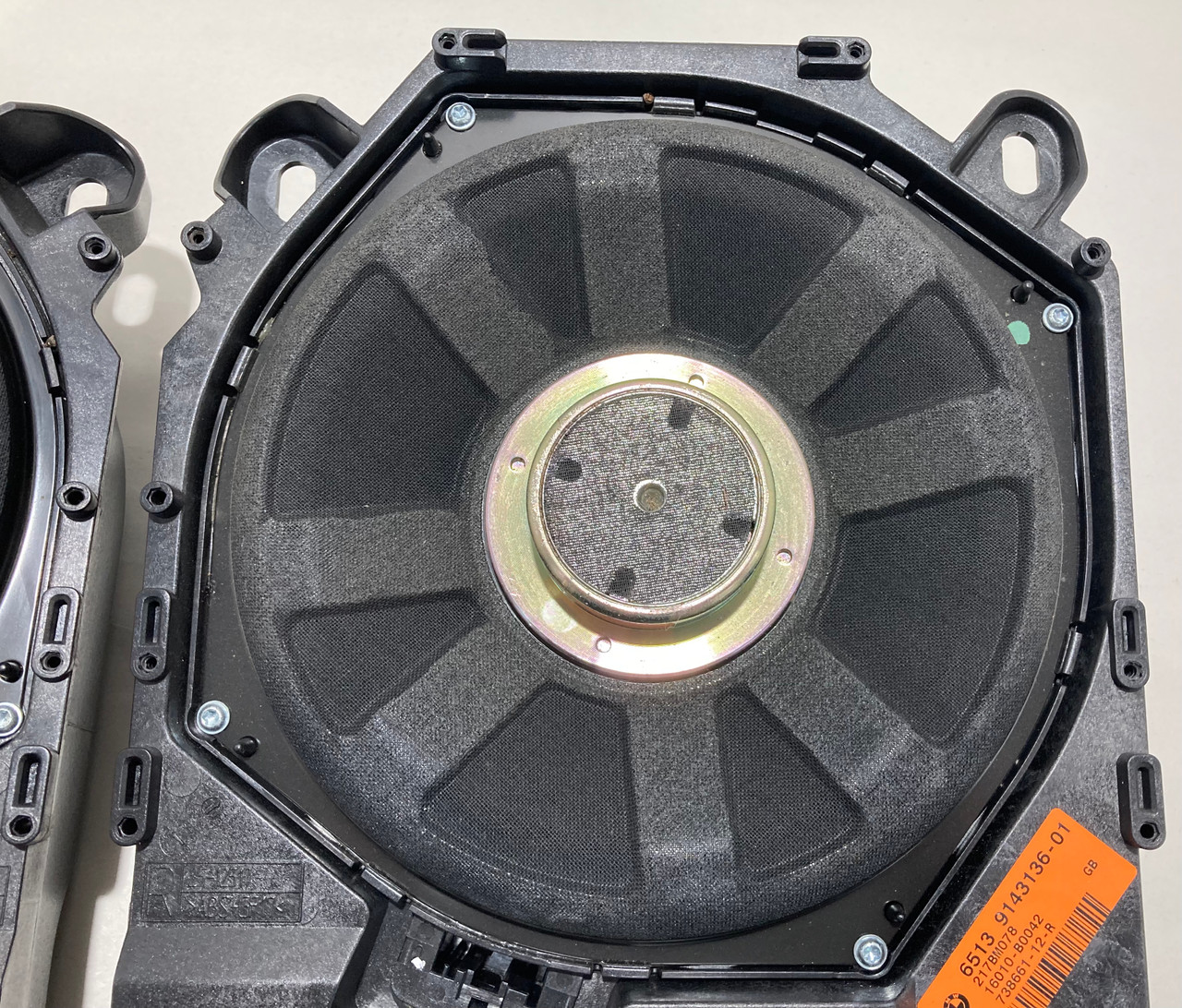 2008-2013 BMW 135i Harman Kardon Logic7 Subwoofer Speakers / Pair