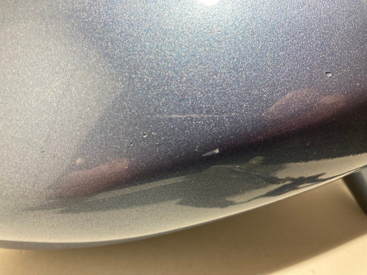 2000-2009 Honda S2000 Passenger Side Mirror / Suzuka Blue Metallic
