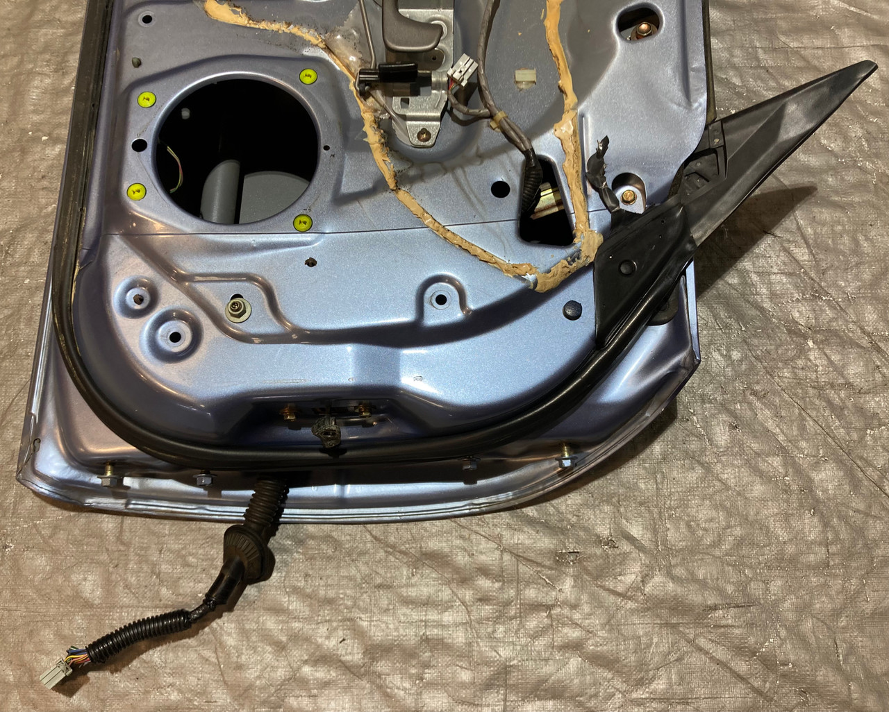 2000-2009 Honda S2000 Driver Side Door Assembly / Suzuka Blue