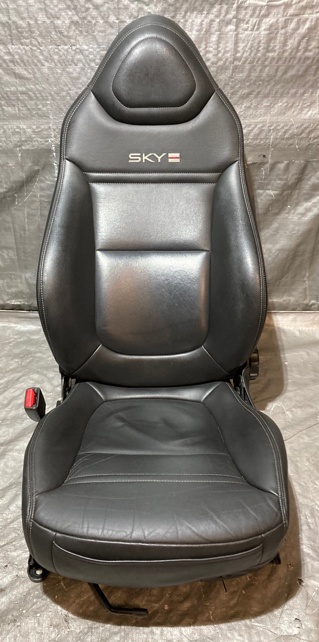 2007-2009 Saturn Sky Redline / Pontiac Solstice Black Leather