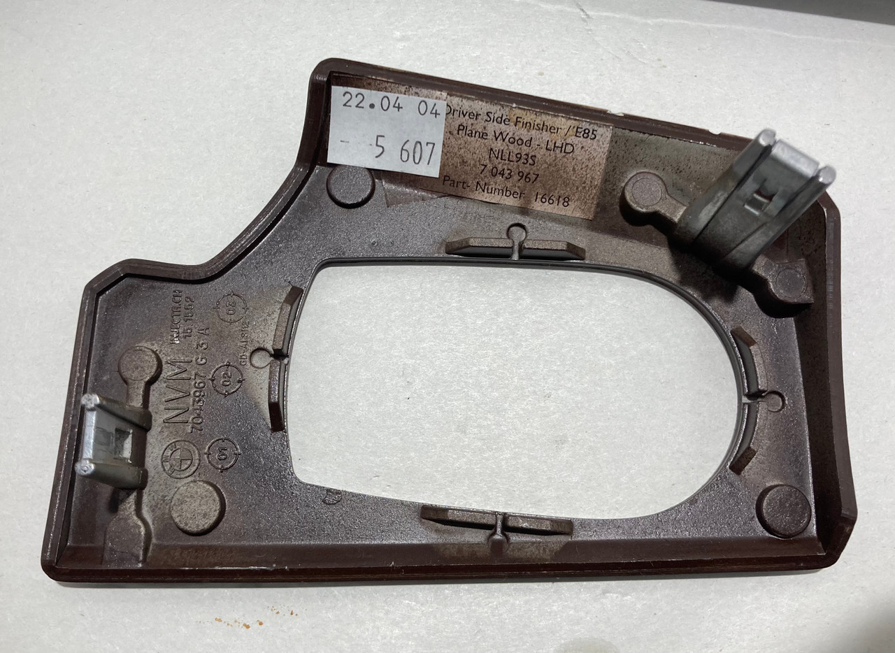 2003-2008 E85 E86 BMW Z4 Fine Wood Interior Dashboard / Console