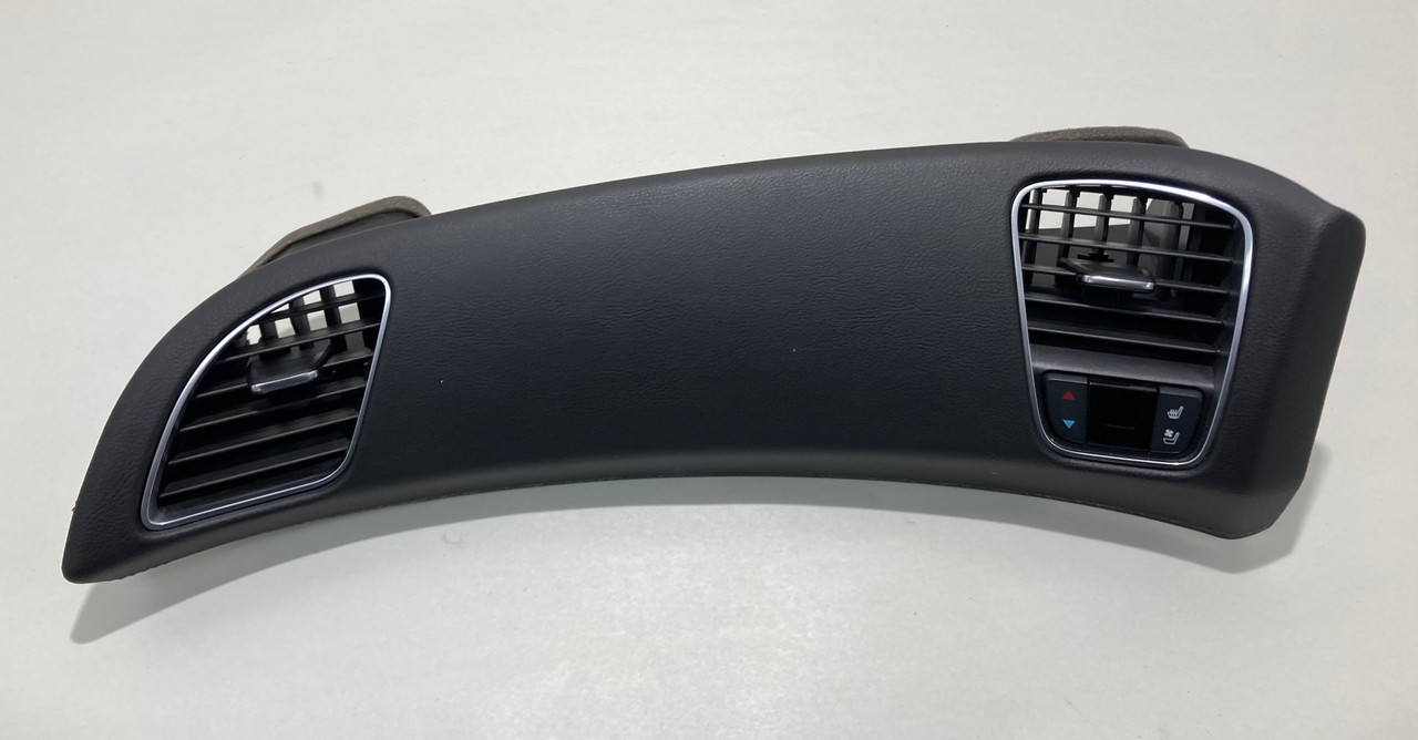 2014-2019 Chevrolet C7 Corvette Black Leather Passenger Dash Pad