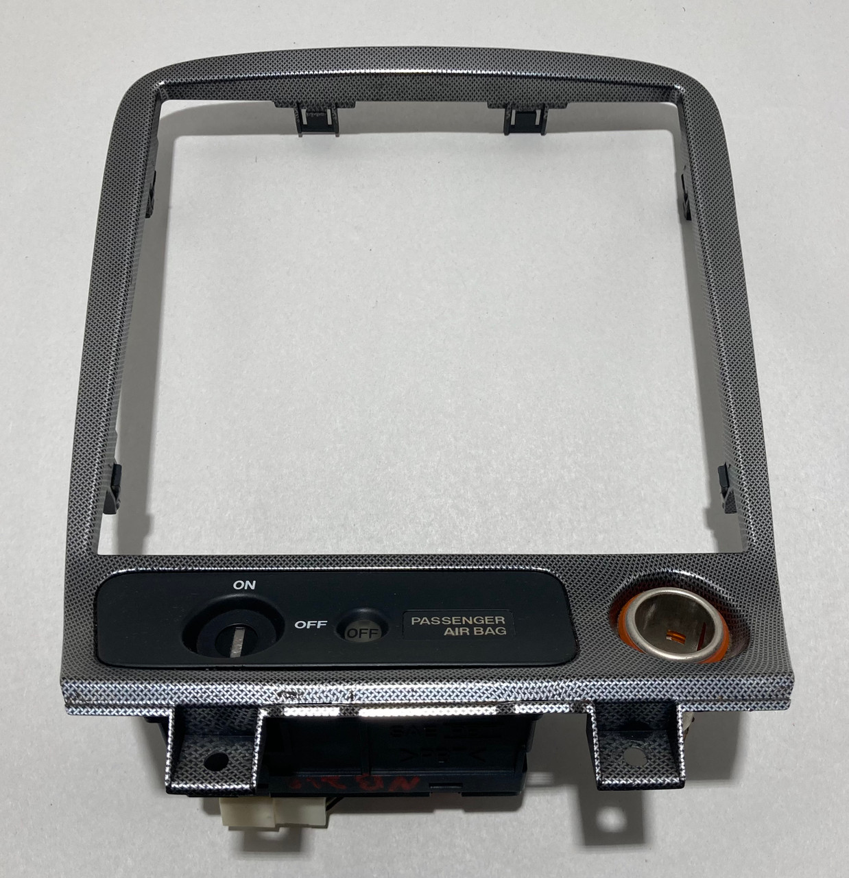 1999-2005 Mazdaspeed Miata Radio Surround Trim Set / Faux Carbon