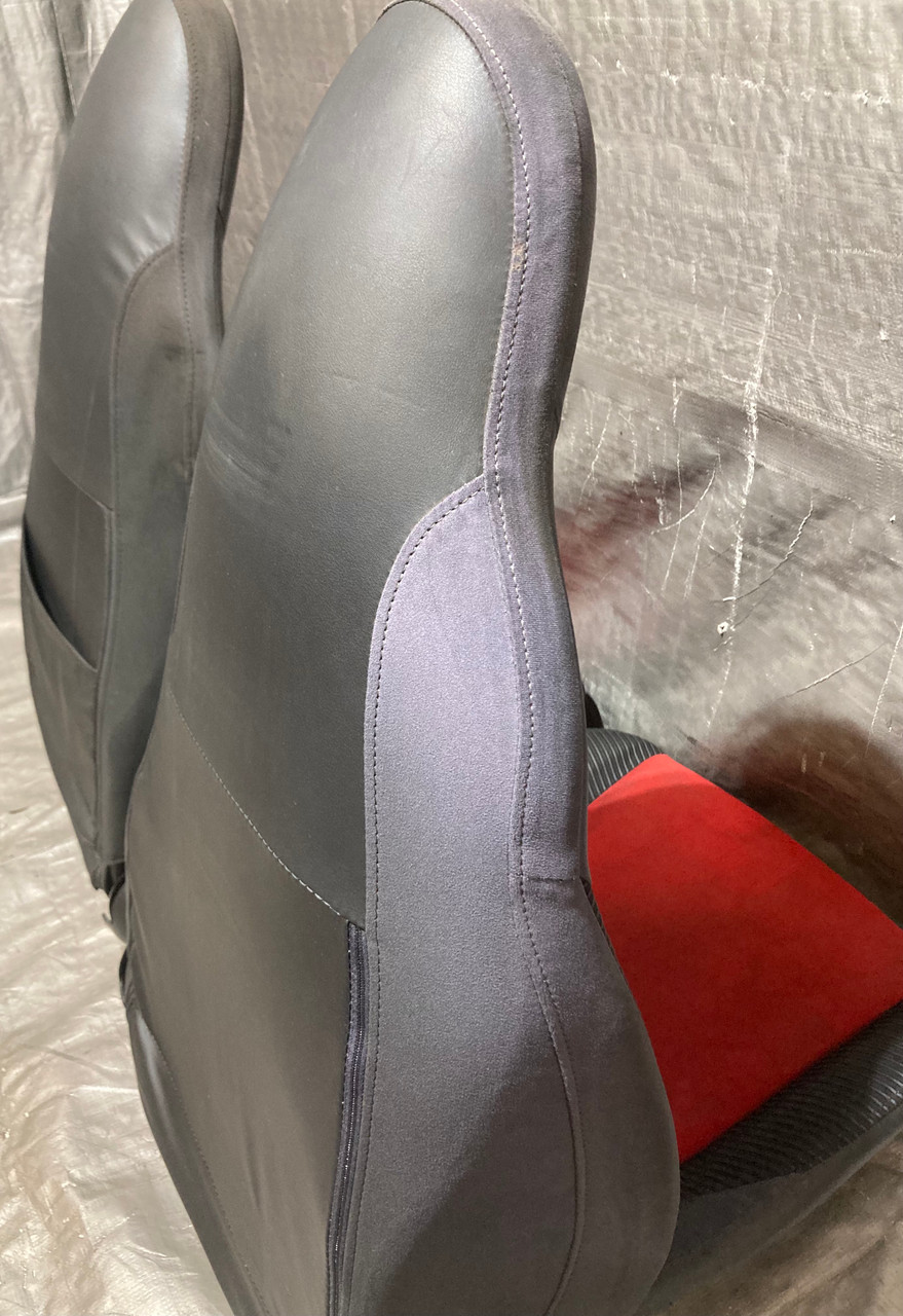2004-2005 Mazdaspeed Black / Red Cloth Seats / Pair / NB219
