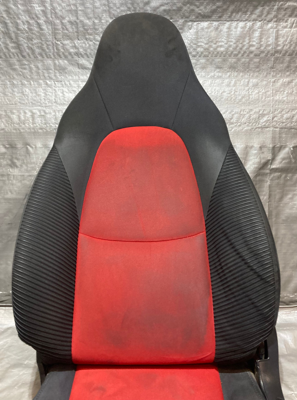 2004-2005 Mazdaspeed Black / Red Cloth Seats / Pair / NB219