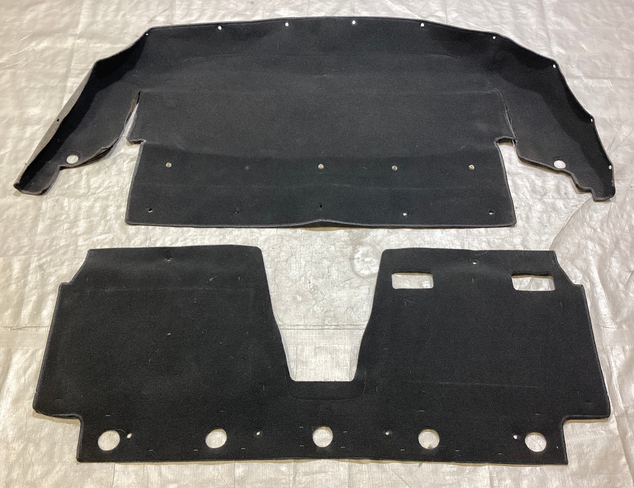 1999-2005 Mazda Miata Rear Parcel / Firewall Carpet / OEM / Black