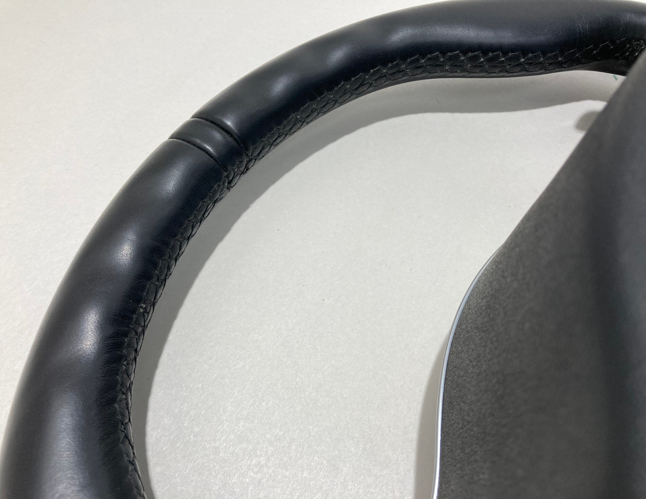その他 Steering wheel QYMOPAY 14 IN Steering Wheel Black Leather， Steering Wheel