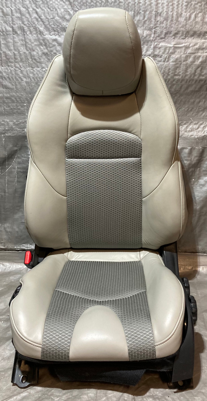 2010-2016 Nissan 370Z Convertible Gray Leather Seats / Pair