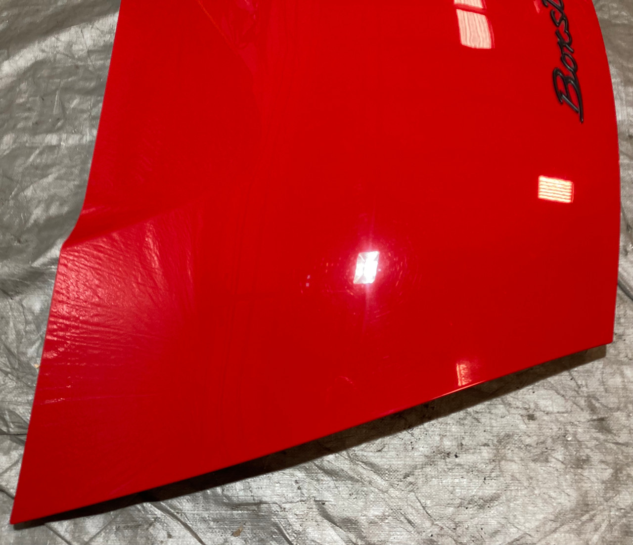 1997-2004 Porsche 986 Boxster S Rear Trunk Lid Panel / Guards Red