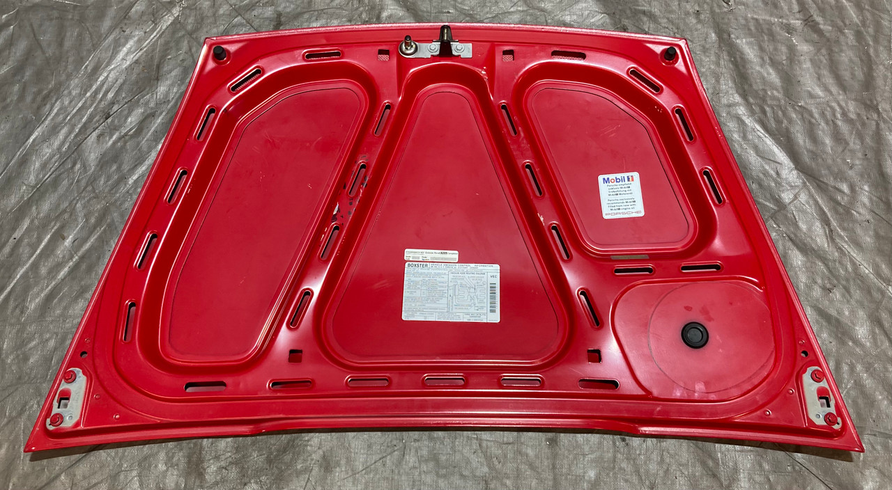 1997-2004 Porsche 986 Boxster S Rear Trunk Lid Panel / Guards Red