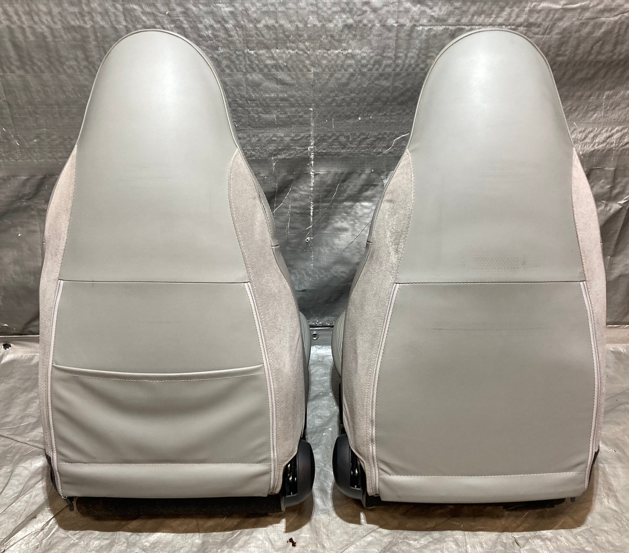 2003 Mazda Miata Special Edition Gray Leather Seats / Pair / NB224