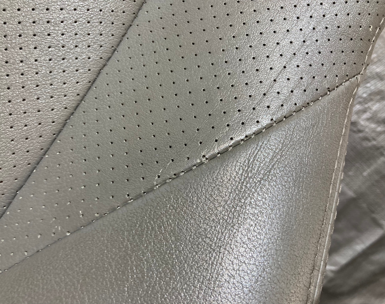 2003 Mazda Miata Special Edition Gray Leather Seats / Pair / NB224