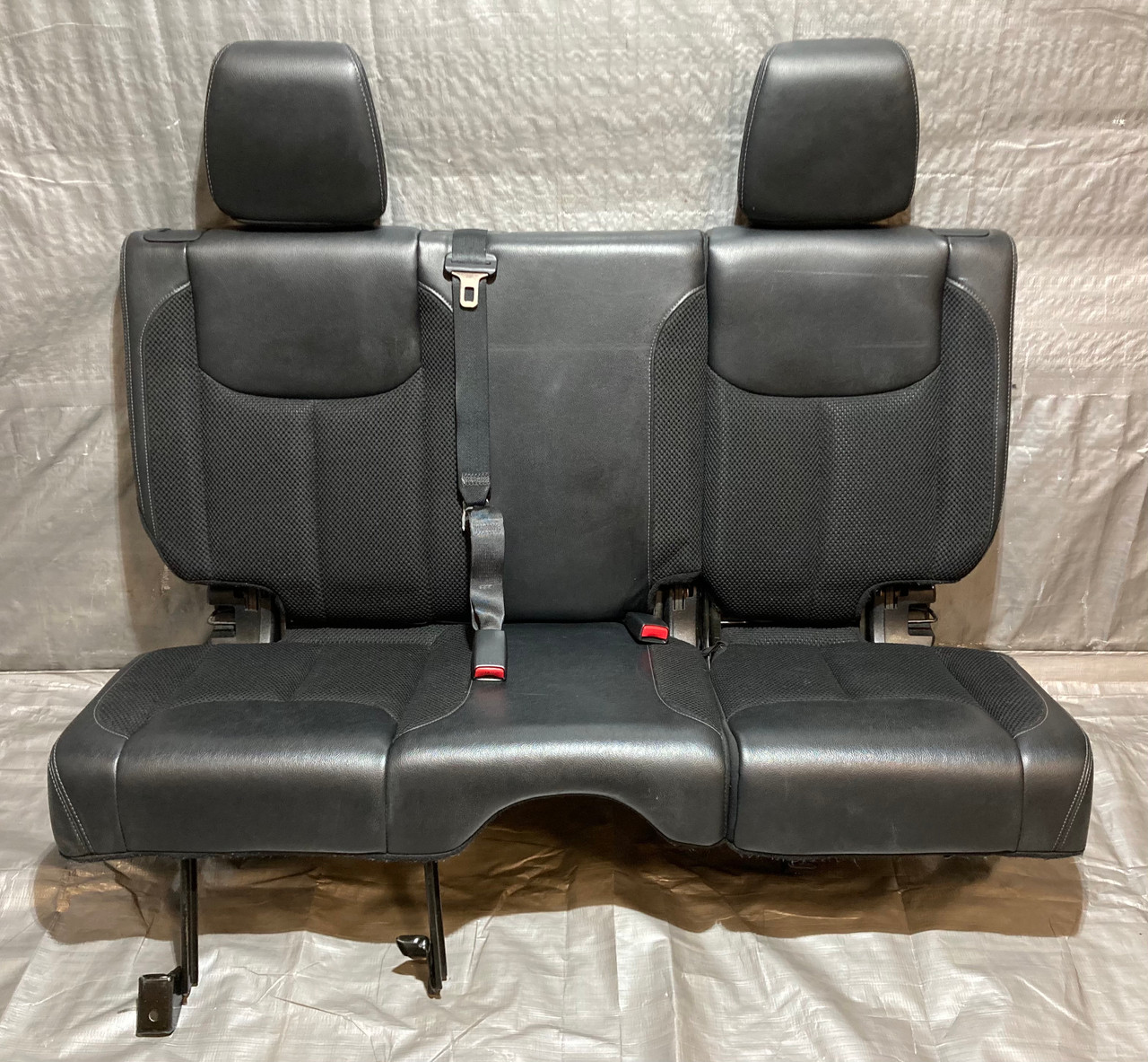 2013-2018 Jeep Wrangler JK Unlimited 4DR Black Leather 60/40 Rear 