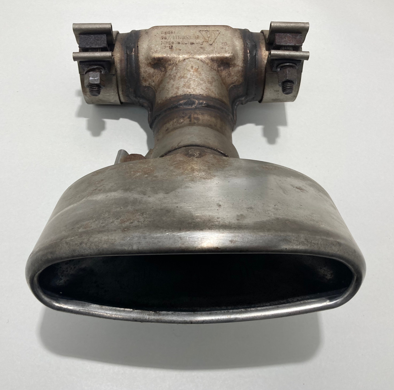 2005-2008 Porsche 987 Boxster 2.7l Center Exhaust Tip / OEM