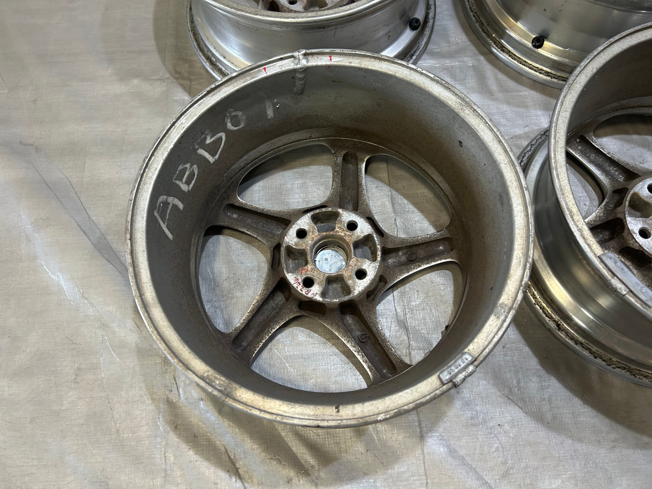 DAMAGED* 2001 Mazda Miata Special Edition 01SE Polished 5 Spoke
