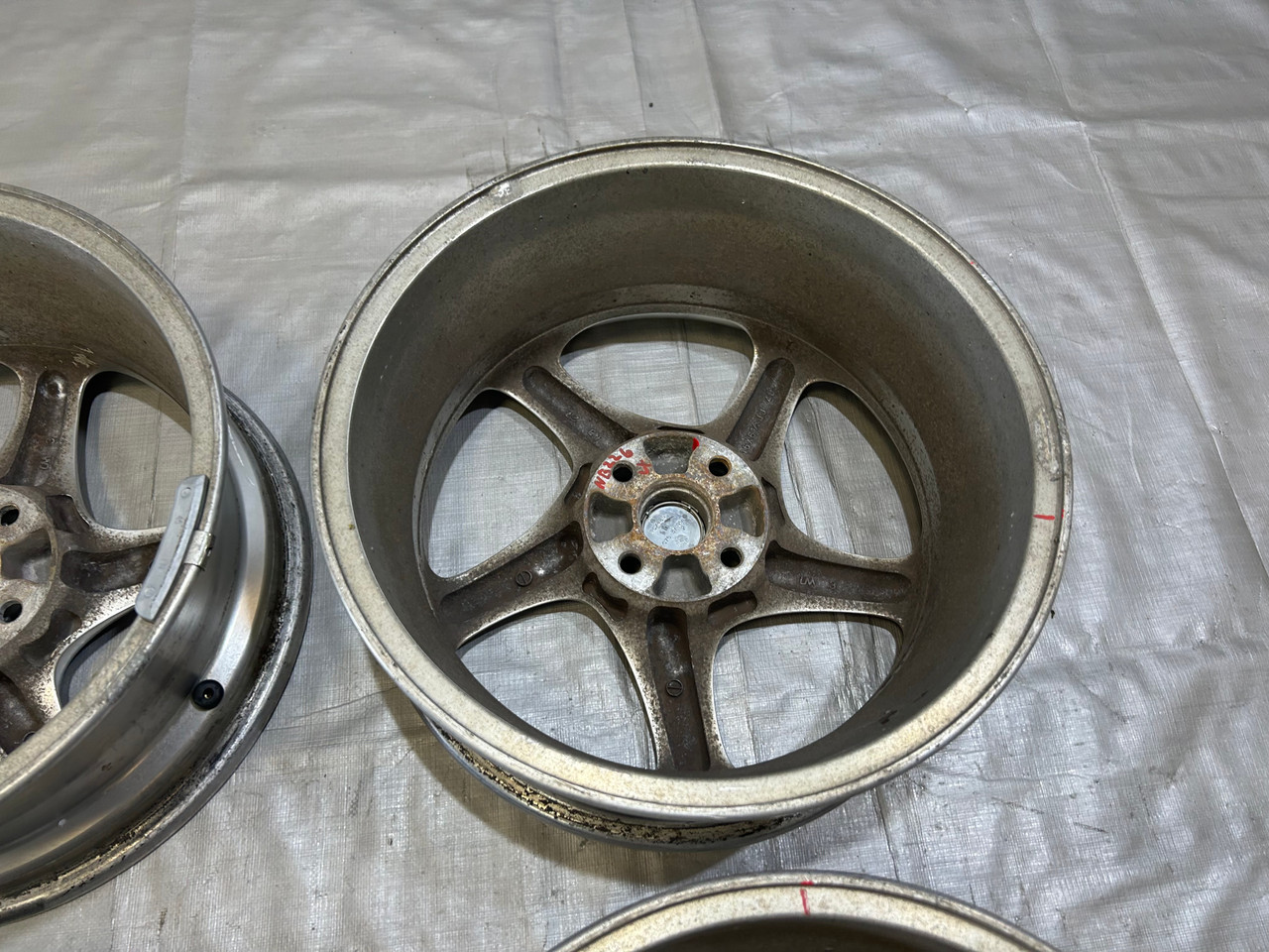 DAMAGED* 2001 Mazda Miata Special Edition 01SE Polished 5 Spoke