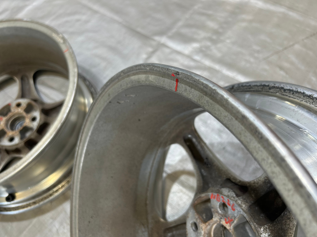 DAMAGED* 2001 Mazda Miata Special Edition 01SE Polished 5 Spoke