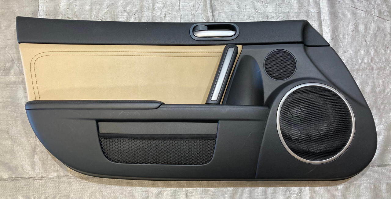 2009-2015 Mazda MX5 Miata Leather Door Panels / Dune Beige / NC093
