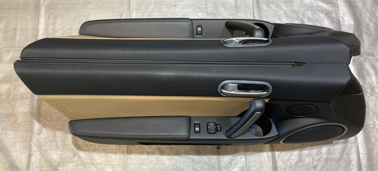 2009-2015 Mazda MX5 Miata Leather Door Panels / Dune Beige / NC093
