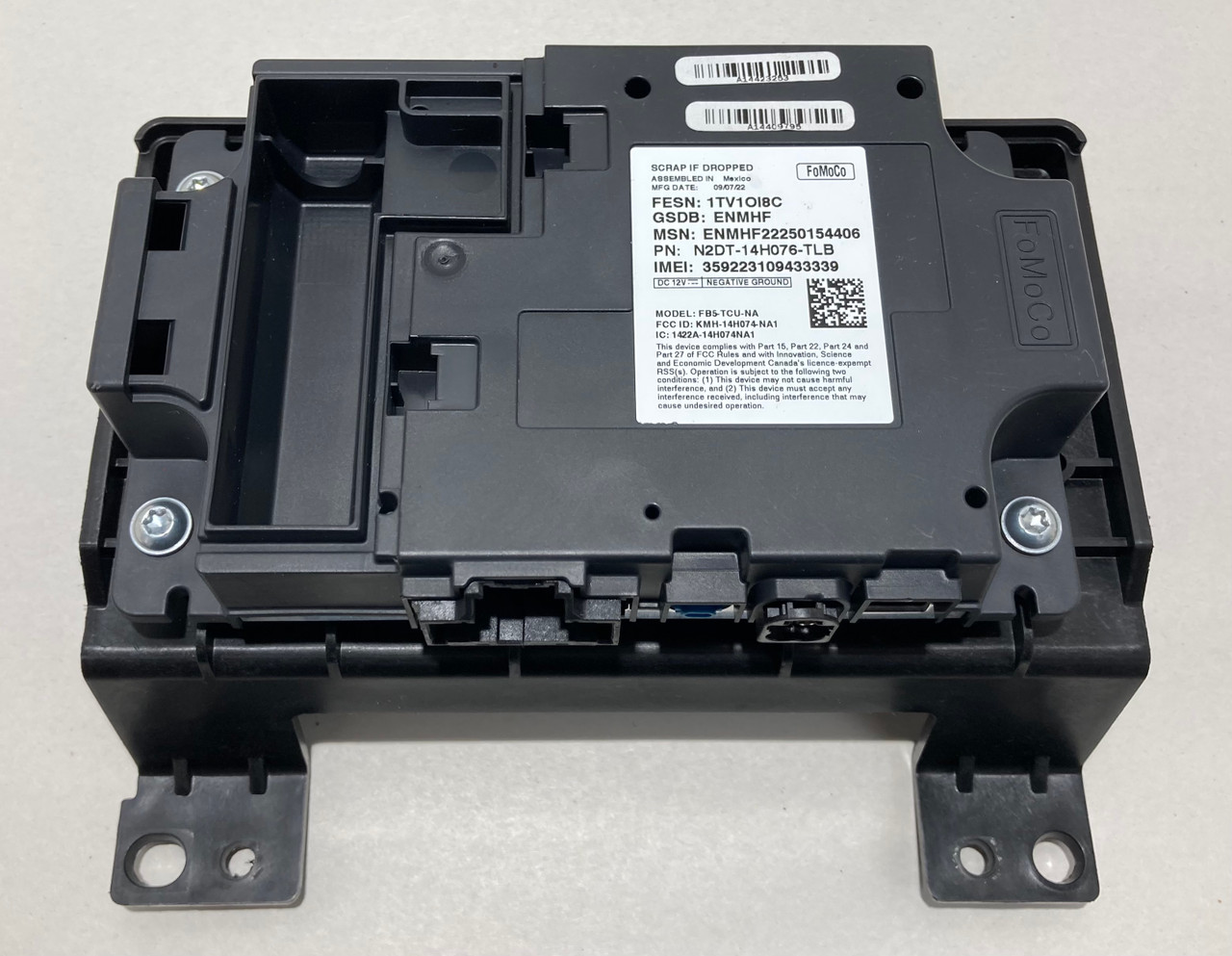 2021-2022 Ford Bronco Telematic Control Module / N2DT14H076TLB / BR001 ...