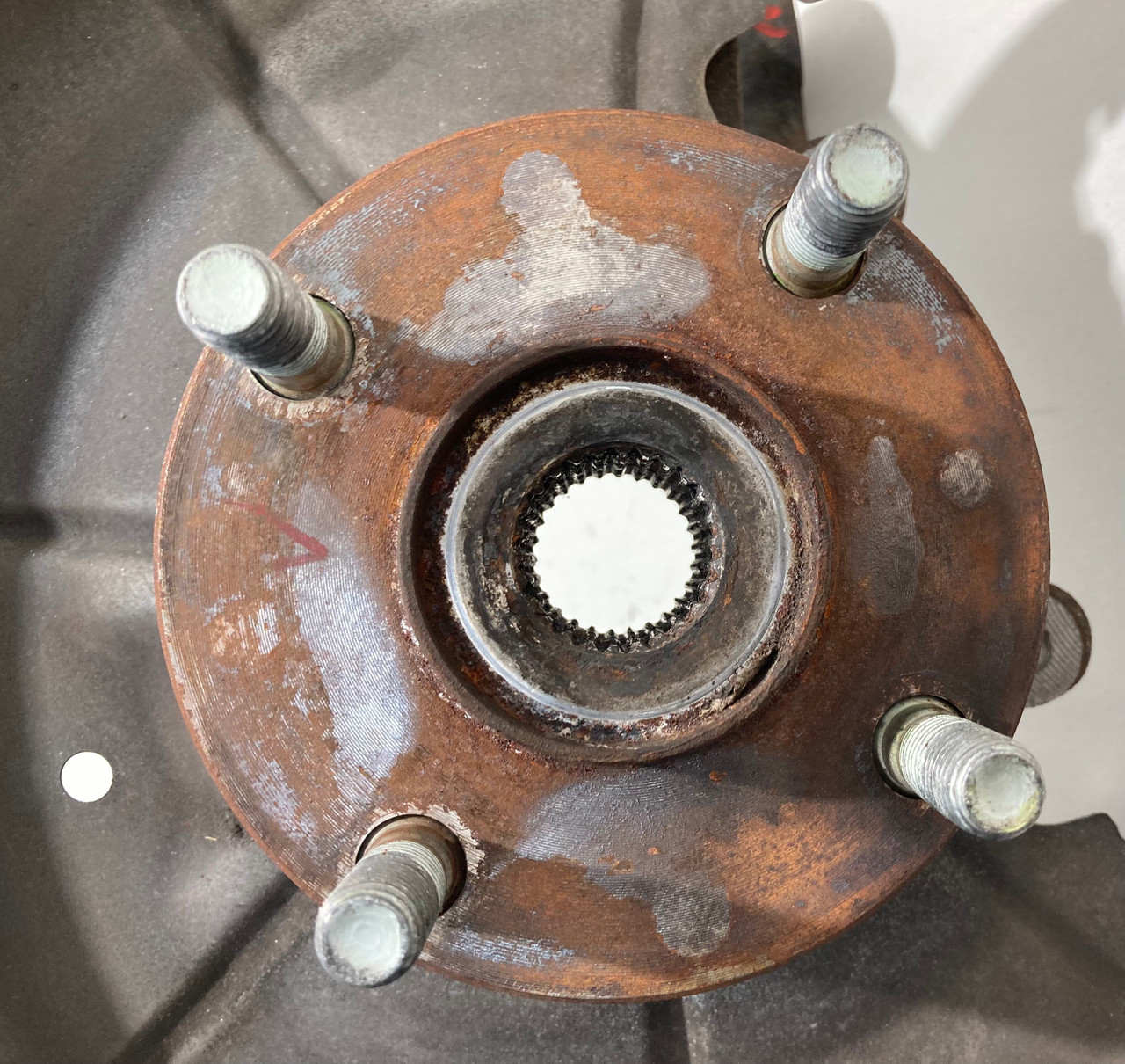 カンノ　ドライバ－インタ－ステ－ジトランス　MU-S13　1個 1999-2002 Mazda Miata Passenger Rear Knuckle Spindle Hub *DAMAGE